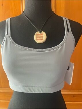 GAPFIT Light Gray Seamless Sports Bra